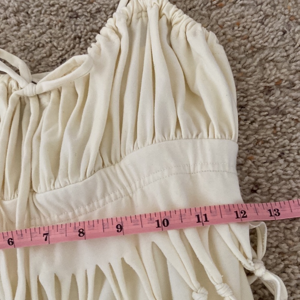 TimJan Design Dionysus Cream Dress XS - Picture 12 of 14